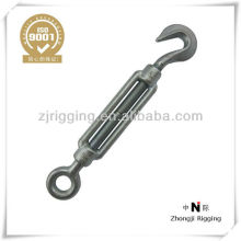 Galvanized DIN1480 Eye And Hook Type Turnbuckle